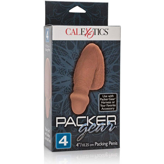 Pénis Packer Realista Marrom 12.75 cm