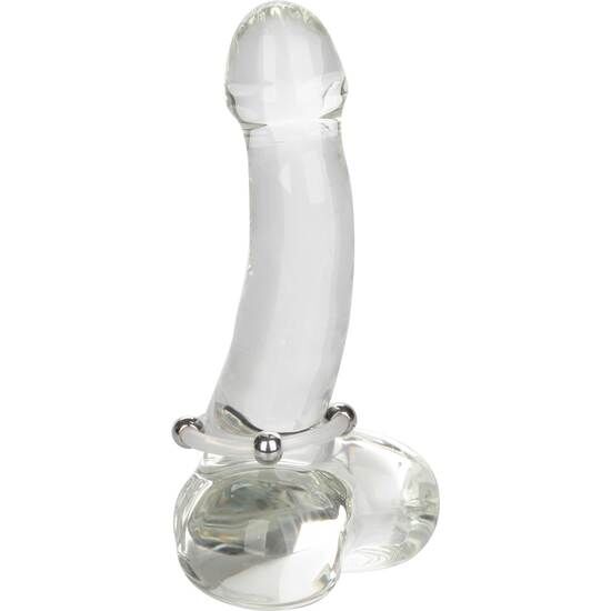 Anel Peniano de Silicone com Contas de Aço