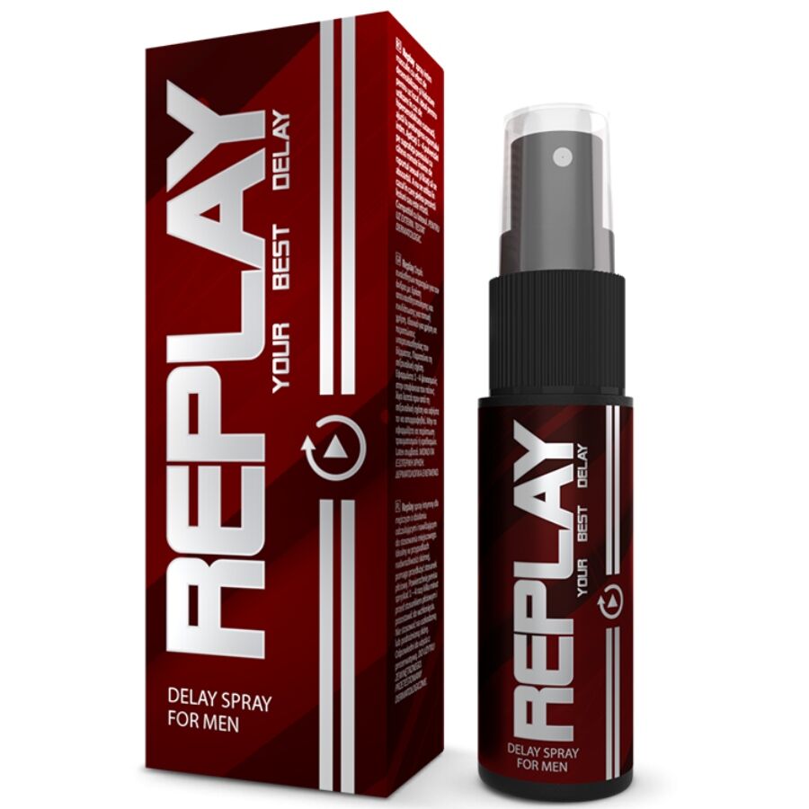 Spray Retardante Replay Delay Efeito Retardante e Hidratante 20ml