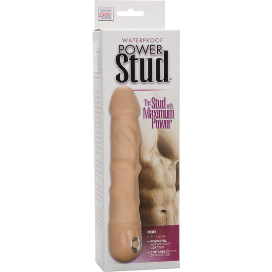 Vibrador Realista Power Stud com Textura para Ponto G