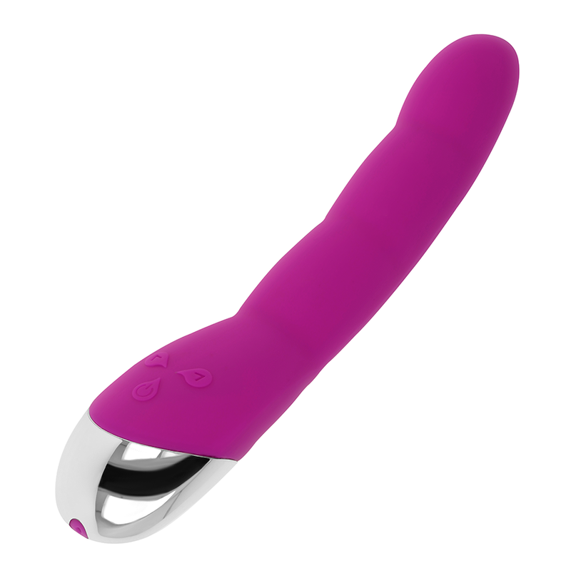 OHMAMA Vibrador Curvo Ponto G Lilás com 6 Modos e 6 Velocidades