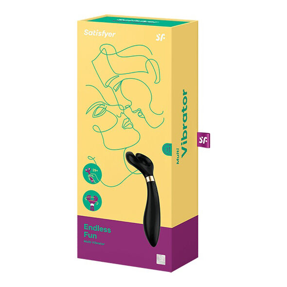Close-up do Satisfyer Multifun 3 Vibrador Multiposição Azul, destacando seu design flexível e textura em silicone.