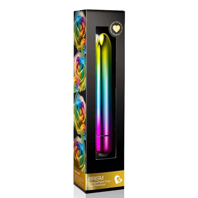 ROCKS-OFF Bala Vibratória Prism Elegante com 10 Funções