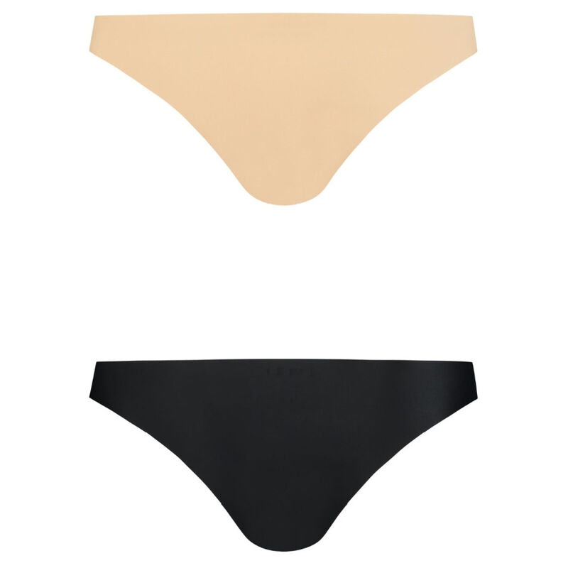 Close-up da BYE-BRA Calcinha Brasileira Invisível Pack 2 Tamanho S, mostrando seu design suave e sem costuras.