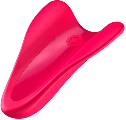 VIBRADOR DE DEDO HIGH FLY FÚCSIA