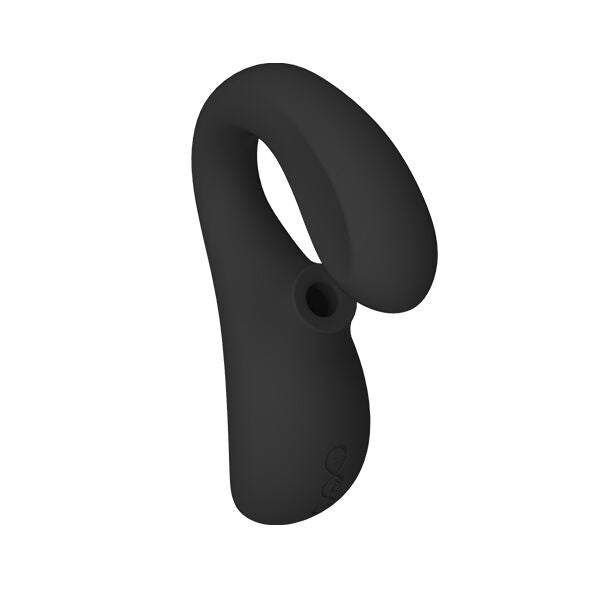 Lelo Enigma Massageador de Dupla Ação Preto para estimulação clitoriana sônica e ponto G.