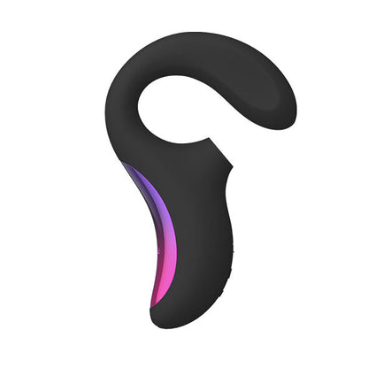 Lelo Enigma Massageador de Dupla Ação Preto para estimulação clitoriana sônica e ponto G.