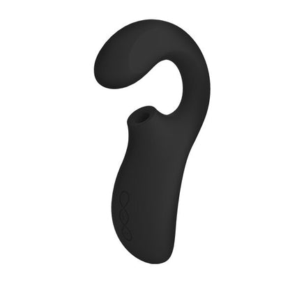 Lelo Enigma Massageador de Dupla Ação Preto para estimulação clitoriana sônica e ponto G.