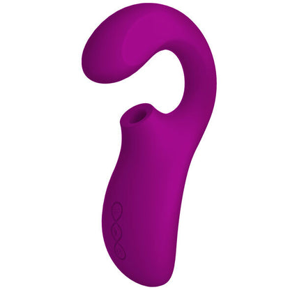 LELO ENIGMA Massageador Sônico Dupla Ação Clítoris e Ponto G Deep Rose, para prazer híbrido inovador.