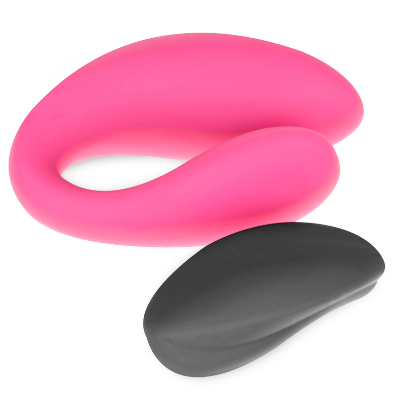 Vibrador de Casal MORESSA Lauren com Controle Remoto, para prazer duplo e estimulação simultânea.