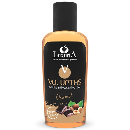 Gel de Massagem Comestível Voluptas Efeito Aquecedor - Choconuts 100 ml