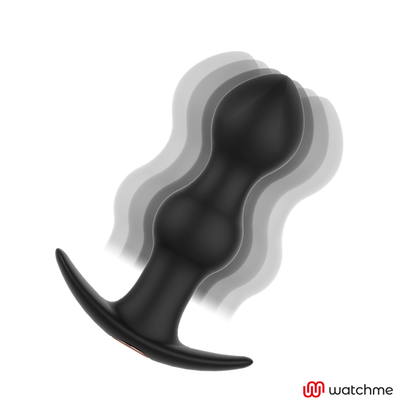 Vibrador anal ANBIGUO Tibério com controle remoto Watchme em silicone macio