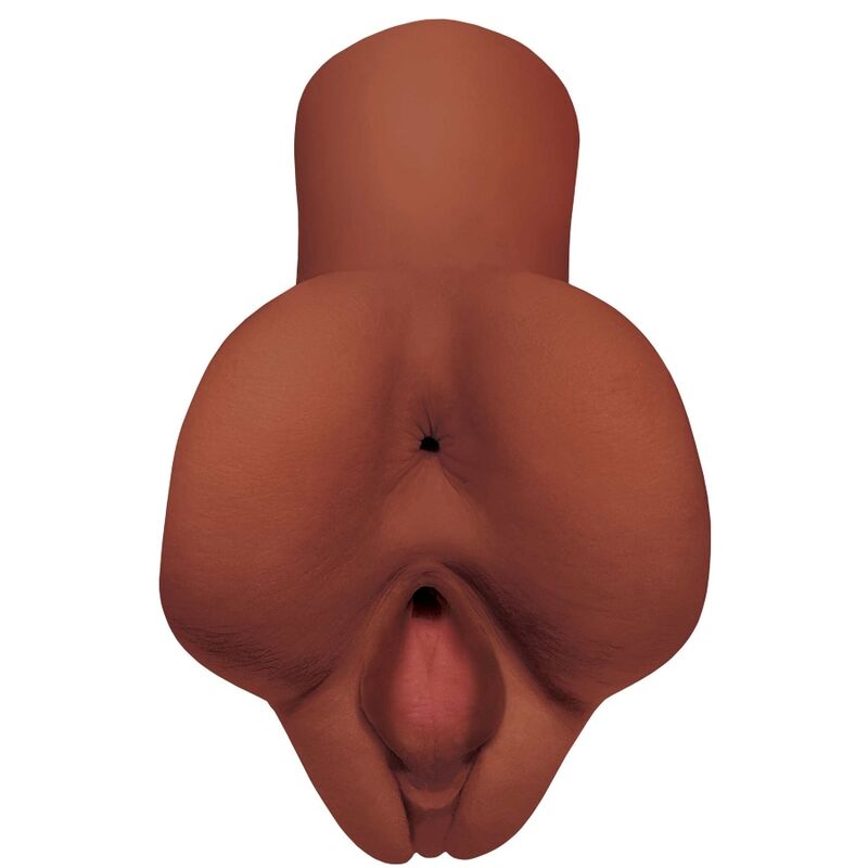 Masturbador Duplo Escolha Seu Prazer - Marrom