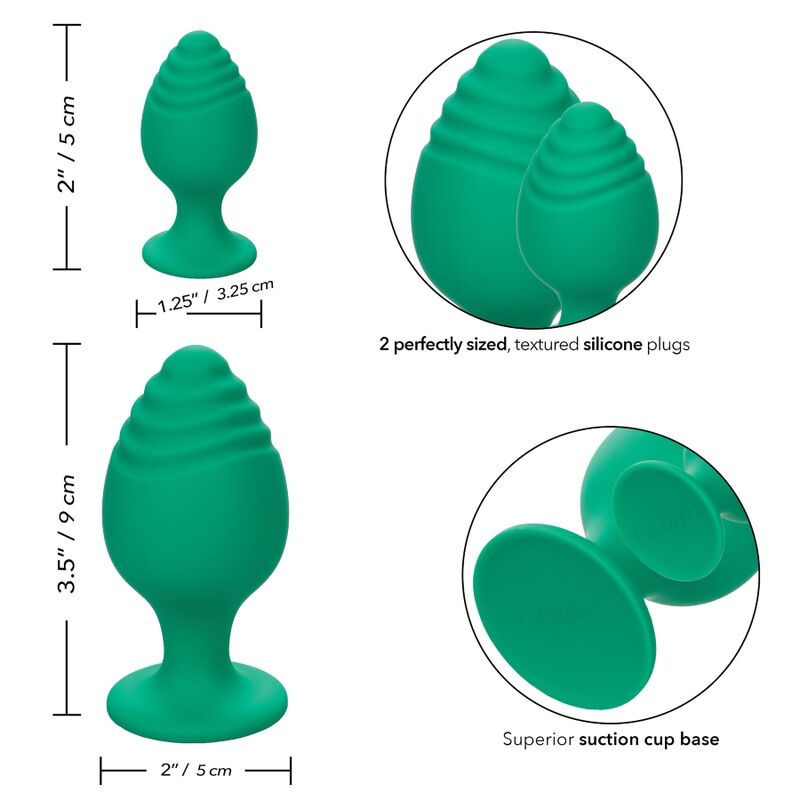 Plug Anal Cheeky Verde