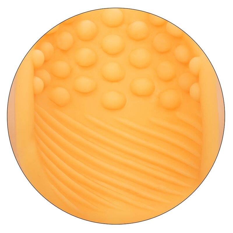 Masturbador Beaded Grip Laranja