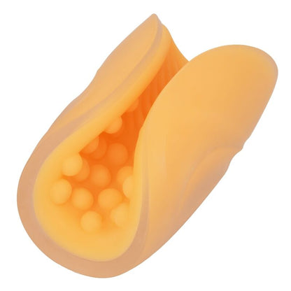 Masturbador Beaded Grip Laranja
