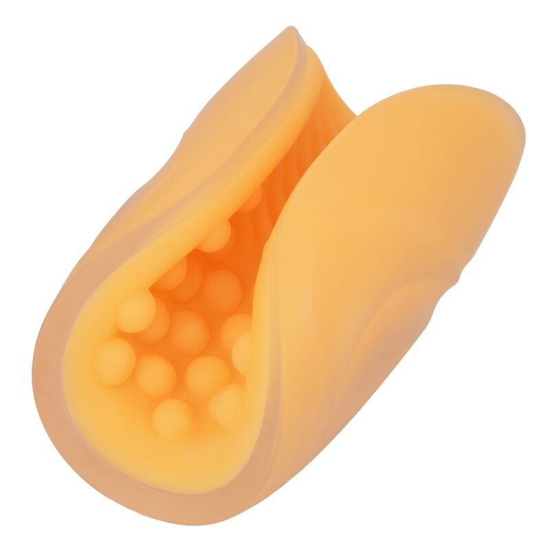 Masturbador Beaded Grip Laranja