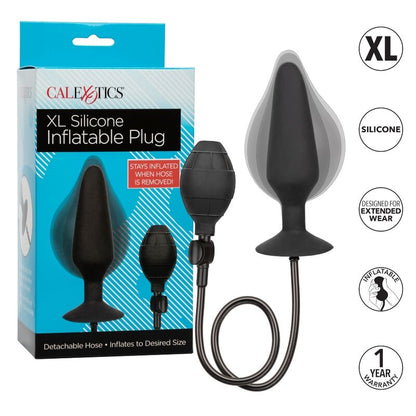 Plugue Anal Inflável de Silicone XL
