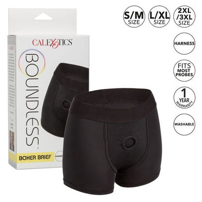 Arnês Cueca Boxer Boundless - Conforto e Suporte para Dildos e Packers
