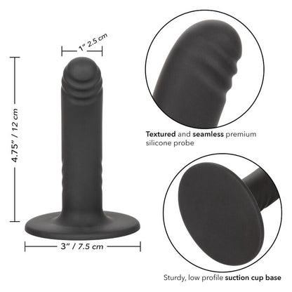 Dildo Boundless Curvo com Ventosa para Arnês - 12 cm