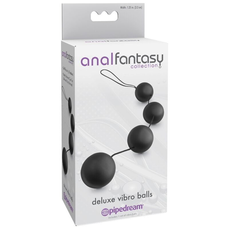 Bolas Vibro-Anais ANAL FANTASY auto-vibratórias para estimulação anal