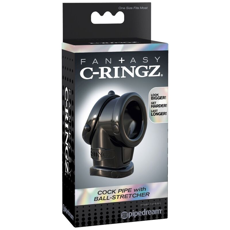 Anel Peniano com Alongamento de Esfera - Cock Pipe