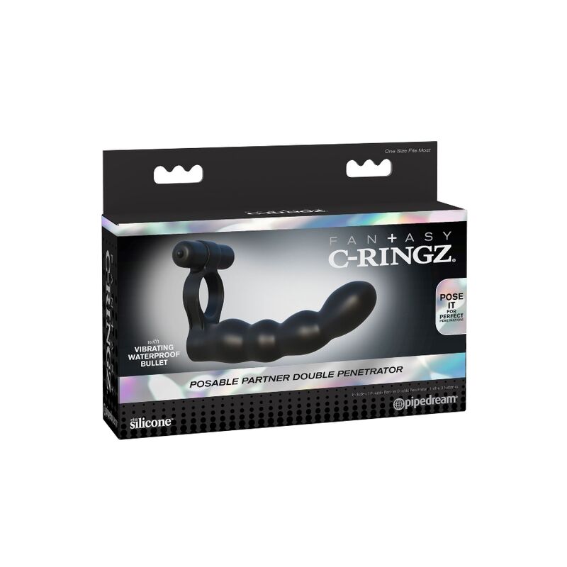 Anel Peniano para Casal - Penetrador Duplo Posable
