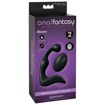 Anal Fantasy Elite Collection Estimulador Próstata P-Spot Pro com Controle Remoto em silicone.
