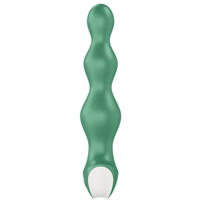 Satisfyer Vibrador Anal Lolli Plug 2 Verde com 2 motores e 12 programas