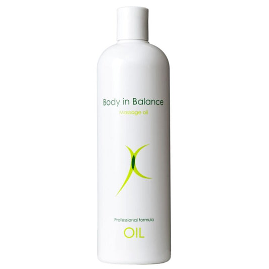 Garrafa de Óleo Íntimo e Massagem Body in Balance de 500 ML para relaxamento e hidratação da pele.