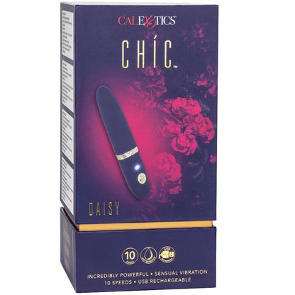 Mini Massageador Vibratório Chic Daisy com 10 Modos