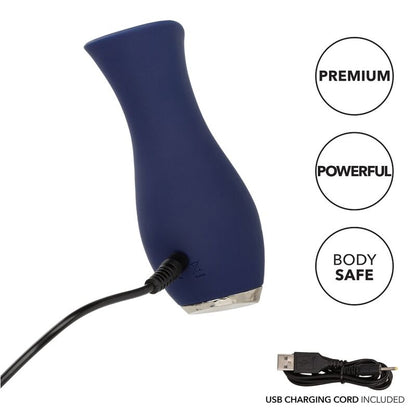 Massageador Corporal Chíc Tulip à Prova de Água com 10 Modos