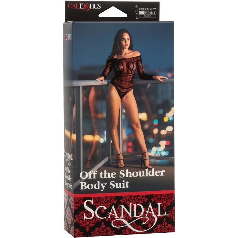 Lingerie Macacão Scandal Sem Ombros Tamanho Único