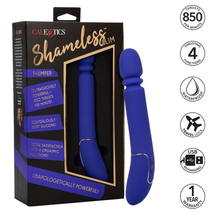 Massageador Vibratório Shameless Slim Thumper Azul