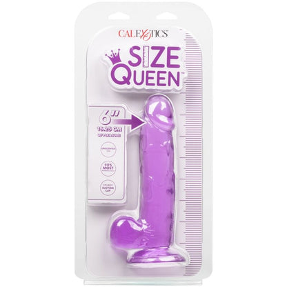 Dildo Realista Queen Roxo 15.3 cm