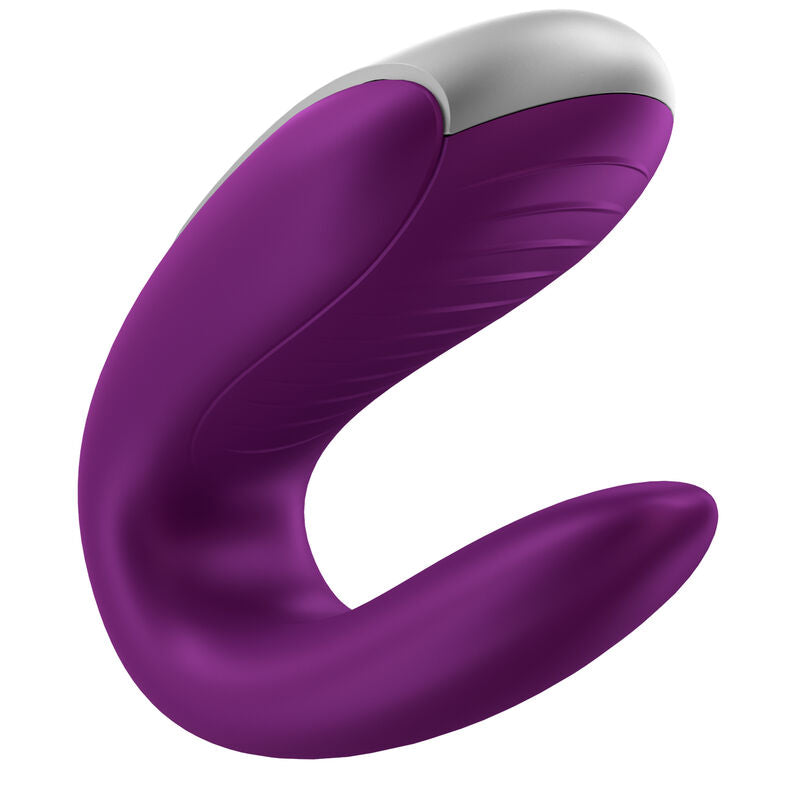 Vibrador Satisfyer Double Fun Roxo para Casais com Controlo Via App