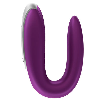 Vibrador Satisfyer Double Fun Roxo para Casais com Controlo Via App