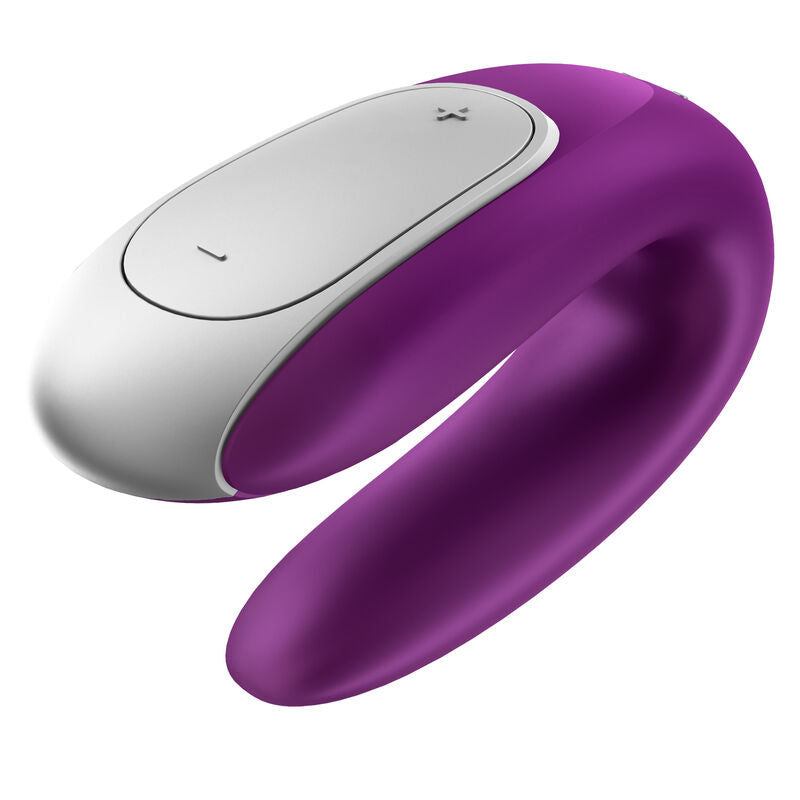 Vibrador Satisfyer Double Fun Roxo para Casais com Controlo Via App