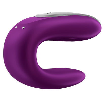 Vibrador Satisfyer Double Fun Roxo para Casais com Controlo Via App