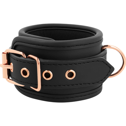 Close-up das Algemas de Punho e Tornozelo COQUETTE CHIC DESIRE FANTASY com Forro de Neoprene.