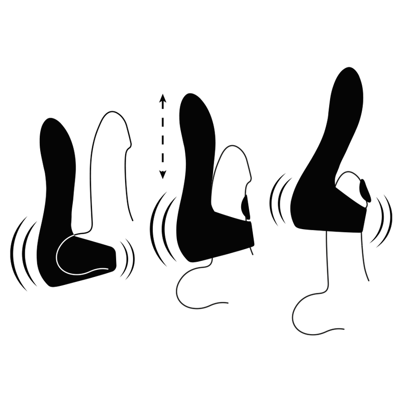 Jamyjob Masturbador Masculino Pulsar, um brinquedo sexual ergonômico de silicone com modos de vibração e pulsação.