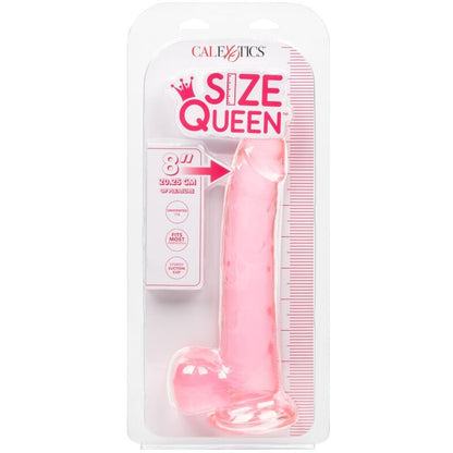 Dildo Realista Queen Tamanho Grande Rosa 20.3 CM