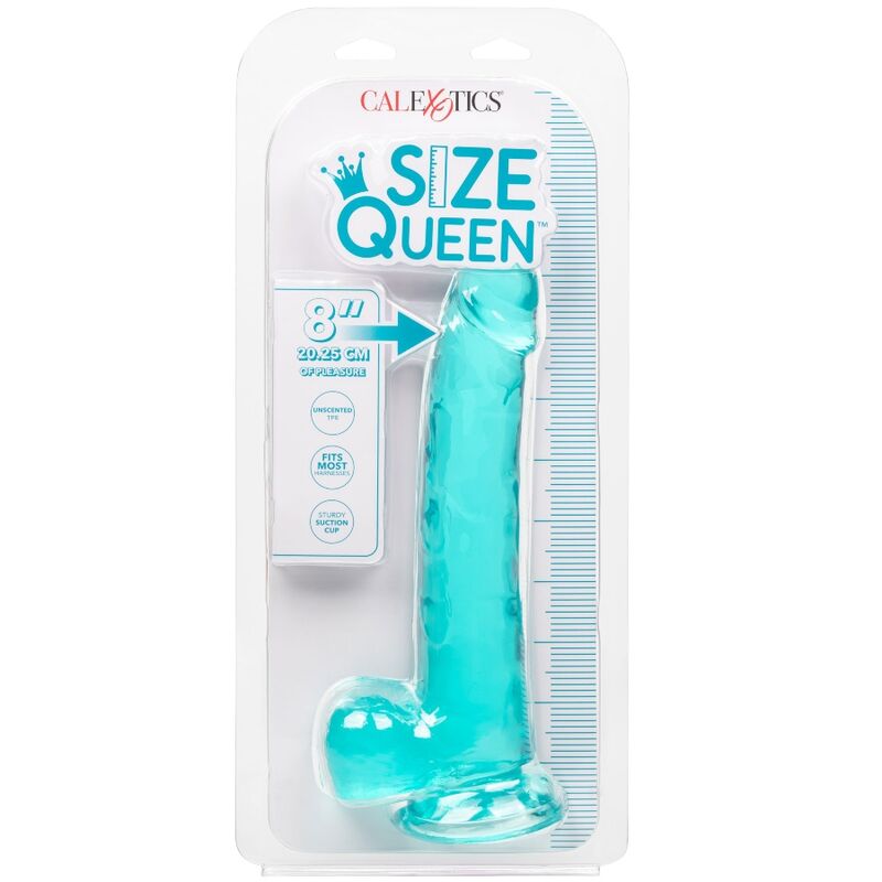 Dildo Queen Tamanho Azul 20.3 cm