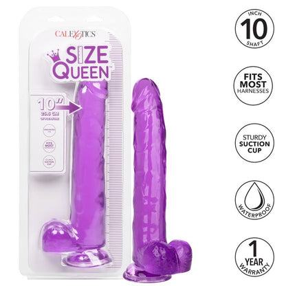 Dildo Size Queen Roxo de 25.5 cm