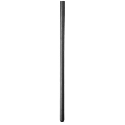 Sonda uretral ALL BLACK de silicone flexível 10mm para exploração íntima segura