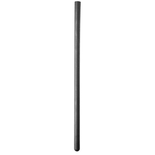 Sonda uretral ALL BLACK de silicone flexível 10mm para exploração íntima segura