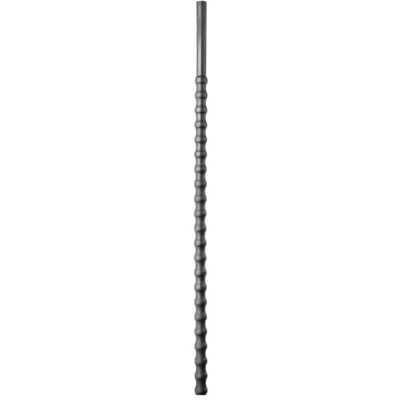 Sonda uretral ALL BLACK de silicone flexível 8/10 MM para exploração e prazer seguro.
