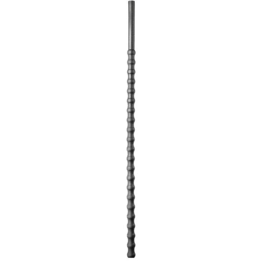 Sonda uretral ALL BLACK de silicone flexível 8/10 MM para exploração e prazer seguro.