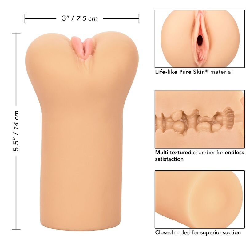 Masturbador Masculino Boundless Vulva Pele Clara