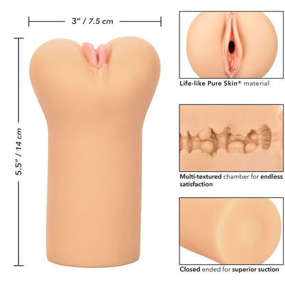 Masturbador Masculino Boundless Vulva Pele Clara